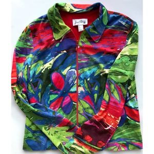 Joseph Ribkoff Graphic Jacket Size 12